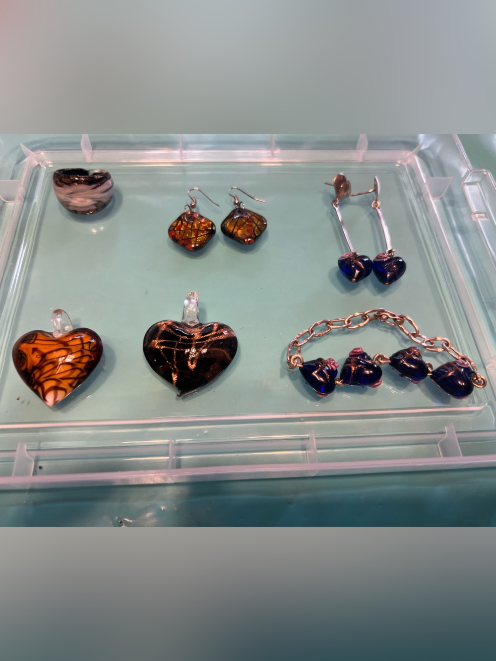 Murano Glass Jewelry Set